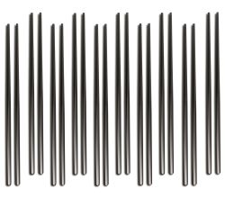 10er SET COMAS 7422 Chopsticks Set KYOTO SCHWARZ Edelstahl 18/10 / PVD-Beschichtung / Black-Finish