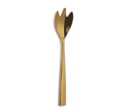 COMAS 7903 Salatgabel BARCELONA GOLD Edelstahl 18/10 / PVD-Beschichtung / Gold-Finish