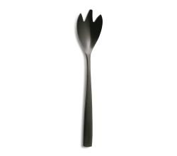 COMAS 7964 Salatgabel BARCELONA SCHWARZ Edelstahl 18/10 / PVD-Beschichtung / Black-Finish