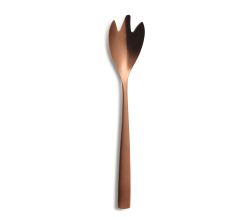 COMAS 7966 Salatgabel BARCELONA KUPFER Edelstahl 18/10 / PVD-Beschichtung / Kupfer-Finish
