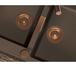 SCHOCK Sichtteile in Copper 629388COP 6-teilig für PREMIUM Ablaufgarnitur 629388PD
