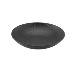CreaTable 232084 VESUVIO black Pasta / Salat / Suppenteller 22 cm