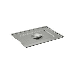 ELCO CASE SELECT - Deckel groß - in QUARZGRAU aus Polystyrol / Eimerverschluss / Behälterdeckel
