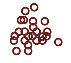 100er SET Dichtung 9 x 14 mm für Überwurfmutter 3/8 Zoll Fiber / Dichtungsring / Vulkanfiber-Ring / Dichtring / Faserdichtung /