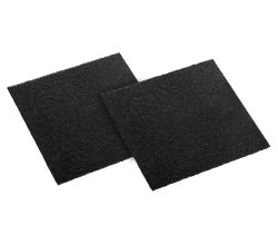 2er SET Geruchsfilter 420263 für Unterbauhaube MESSINA XS von Best / Aktivkohle-Filtermatten
