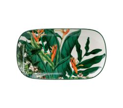 Maxwell & Williams DR0468 Platte 35 x 19 cm NIGHT GARDEN eckig, Premium-Keramik, in Geschenkbox
