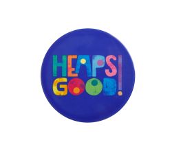 Maxwell & Williams DU0373 Keramikuntersetzer 10 cm BE KIND Heaps Good, Premium-Keramik