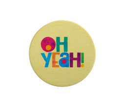 Maxwell & Williams DU0377 Keramikuntersetzer 10 cm BE KIND Oh Yeah, Premium-Keramik