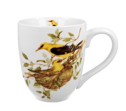 DUO World of Birds XXL Becher 1000 ml EURASIAN GOLDEN ORIOLE New Bone China Porzellan