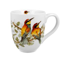 DUO World of Birds XXL Becher 1000 ml EUROPEAN BEE-EATER New Bone China Porzellan