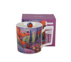 DUO Jumbo Becher 750 ml MODERN BUBBLY HILLS New Bone China Porzellan