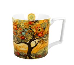DUO Jumbo Becher 750 ml MODERN TREE New Bone China Porzellan