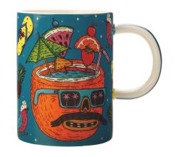 Maxwell & Williams DX0698 MULGA Becher Coconut (Kokosnuss), Porzellan, in Geschenkbox