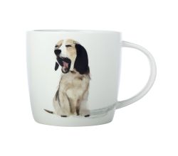 Maxwell & Williams DX1061 Becher 400 ml BEST FURRY FRIENDS Yawn, Porzellan, in Geschenkbox