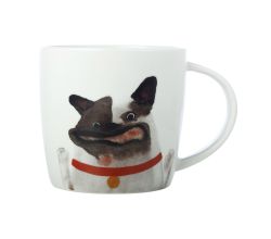 Maxwell & Williams DX1062 Becher 400 ml BEST FURRY FRIENDS Gimmee Coffee, Porzellan, in Geschenkbox