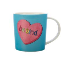 Maxwell & Williams DX1074 Becher 380 ml BE KIND Be Kind, Porzellan, in Geschenkbox