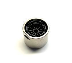 Strahlregler für Niederdruck Armatur PEPPER in steelfinish von Aqua Cucina / Luftsprudler / Ersatzteil