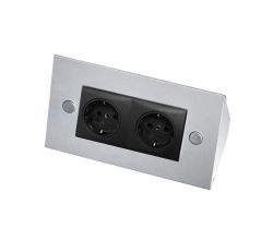 THEBO 2-fach Schuko Steckdosenelement E 3900/ST2 - 240 Volt / 16 A