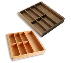 Besteckeinsatz 50er Schubl. B 396 x T 472 mm passend für Hettich ProfilPlus 16 mm Schubladen