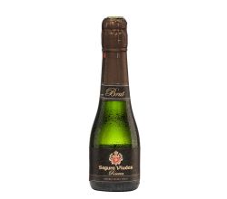 Cava Brut Reserva aus Spanien 0,2 l Piccolo Flasche