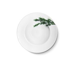 CreaTable - EUROPA KRÄUTER - Pastateller ROSMARIN 27 cm aus Porzellan