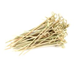 FACKELMANN 56646 Bambus-Sticks 15 cm mit Knoten / 50 Stk. / Fingerfood-Sticks / Bambusspieße