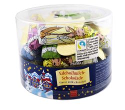 Storz 30er SET Weihnachtsengel, C&C Dose 300 g (30 Stk. à je 10 g) / Engel / Schokolade / Weihnachten