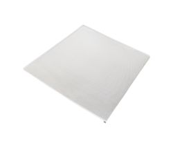 emuca Bodenschutz für Küchenmöbel, 16mm Plattenstärke, Tiefe 58 cm, Kunststoff und Aluminium