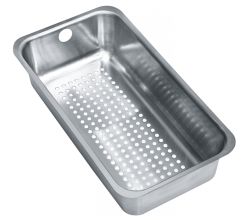 FRANKE Abtropfbecken aus Edelstahl für BASIS Spülen / Abtropfschale / Resteschale / Siebschale / Edelstahlschale