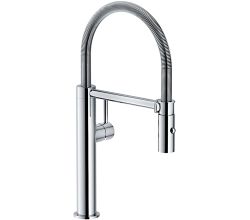 FRANKE 115.0393.975 Armatur PESCARA L Semi-Pro Hochdruck mit Spiralauslauf / Einhebelmischer