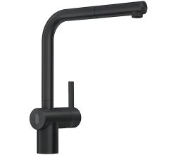 FRANKE Armatur ATLAS NEO SENSOR Industrial Black Hochdruck mit Zugauslauf / Einhebelmischer