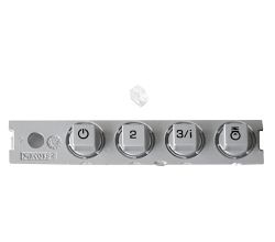 FRANKE 133.0154.602 ET Hauben Tasten Soft Touch C.ESZ4V SILV / Bedienelement
