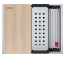 FRANKE Spüle BOX Pro BXX 210/110-50 Edelstahl gebürstet mit Handbedienung