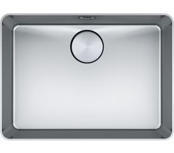 FRANKE Spüle MYTHOS MYX 210-55 mit Druckknopfbetätigung / slimtop / flächenbündig / Edelstahlspüle