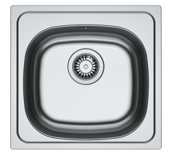 FRANKE Spüle SPARK SKN 610-37 (44) mit Ablaufgarnitur in Handbedienung / Edelstahlspüle
