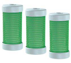 FRANKE 3er Set Vital Filter 112.0606.785 High Flow 500 Liter für FRANKE Armaturen VITAL Caps. / Filterkartusche