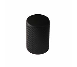 DesignLight Möbelgriff TYP 5334 Aluminium schwarz mit Befestigungsschraube / Möbelknauf