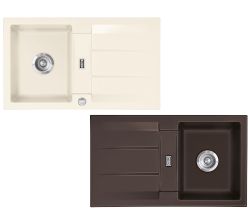 Flächenbündige Spüle KeraDomo GENEA 75 F von Systemceram