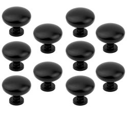 10er SET DesignLight Möbelgriff TYP 6050 mit Befestigungsschraube / Möbelknauf