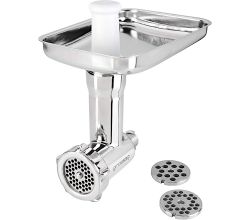 Grossag Fleischwolfvorsatz für SMEG Edelstahl KFW 601 / Vorsatz