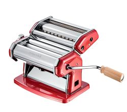 Nudelmaschine IMPERIA - La Rossa - mit Well- und Knetwalze / Pastamaschine / Imperia / Pasta - Maschine