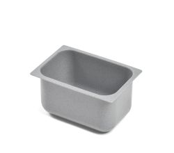 HAILO 1009339 Utensiliendepot 0,7 Liter grau für Abfallsorter XXL / Ersatzeimer
