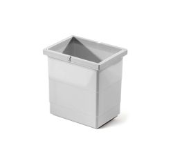 HAILO Inneneimer 6,5 Liter signalgrau für Cargo-Soft u. Separato-K Abfallsorter / Ersatzeimer