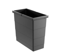 HAILO 1129929 Ersatzeimer 14 Liter für AS Cargo Soft short 500 dunkelgrau / Ersatzteil