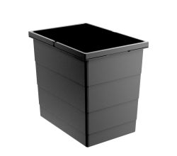 HAILO 1137669 Ersatzeimer 20 Liter für AS Cargo Soft short 500 dunkelgrau / Ersatzteil