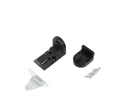 HAILO Montagezubehör in schwarz für Mono 12, Mono 15 und Compact-Box M / Montageset / Befestigung