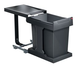 HAILO Abfallsorter 20 Liter SOLO 20 ab 30 cm Schrankbreite