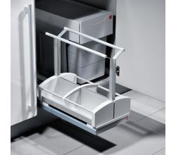 HAILO 3950-00 Tragekörbe COMBI CARRY ab Schrankbreite 40 cm
