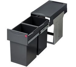 HAILO 3666-10 Abfallsorter 30 (2x15) Liter TANDEM ab 30 cm Schrankbreite