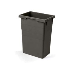 HAILO 1132999 Ersatzeimer 38 L in Basaltgrau für die Abfallsorter EURO CARGO / Eimer / Abfalleimer